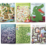 Playtime Mazes Activity Book for Kids product image 7 showing printed book details for screen-free reading and learning