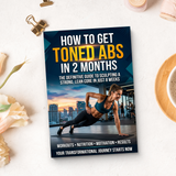How to Get Toned Abs in 2 Months product image 11 showing printed book details for screen-free reading and learning