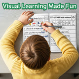 Trace Color & Learn Words product image 7 showing printed book details for screen-free reading and learning