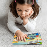 Fun Science Flip Book Family Car Interactive Picture Book for Kids product image 7 showing printed book details for screen-free reading and learning