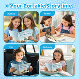 Portable storytime collage for Little Claus and Big Claus bilingual book