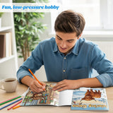 Coloring Cows for Kids product image 7 showing printed book details for screen-free reading and learning