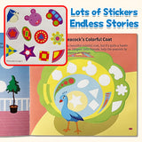 Sticker Scene Activity Book: Picture Matching for Kids product image 6 showing printed book details for screen-free reading and learning