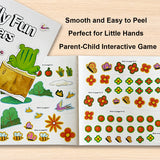 Daily Fun Stickers: Let's Go on a Trip Picture Book product image 7 showing printed book details for screen-free reading and learning