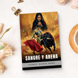 Sangre y Arena Spanish Edition by Vicente Blasco Ibanez product image 10 showing printed book details for screen-free reading and learning