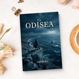 La Odisea Spanish Edition by Homero - Classic Epic Poetry product image 10 showing printed book details for screen-free reading and learning