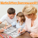 Sight Words Workbook for Early Reading product image 7 showing printed book details for screen-free reading and learning