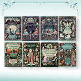 Classic Hans Christian Andersen Fairy Tales 8-Book Set Inspiring Children's Imaginative Reading Journey