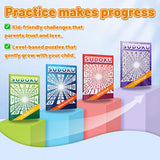 Number Grid Sudoku Books: Perspective Logic Set product image 11 showing printed book details for screen-free reading and learning