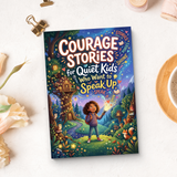 Courage Stories for Quiet Kids Who Want to Speak Up product image 11 showing printed book details for screen-free reading and learning