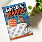 Swear 'N' Search Funny Word Search for Adults product image 8 showing printed book details for screen-free reading and learning