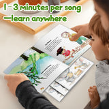 Everyday Rhymes Musical Nursery Rhyme Book product image 7 showing printed book details for screen-free reading and learning