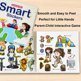Smart Stickers: Colorful Life product image 7 showing printed book details for screen-free reading and learning