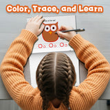Trace & Write A-Z Handwriting Practice product image 7 showing printed book details for screen-free reading and learning