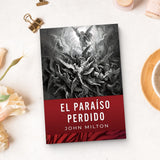 El Paraiso Perdido Spanish Edition by John Milton - Classic Epic Poem product image 10 showing printed book details for screen-free reading and learning