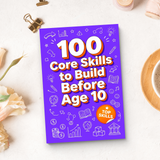 100 Core Skills Before Age 10 product image 11 showing printed book details for screen-free reading and learning