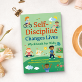 Self-Discipline Changes Lives Workbook for Kids product image 11 showing printed book details for screen-free reading and learning