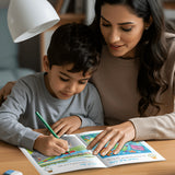 Arabic Focus Training Workbook Book 2 product image 6 showing printed book details for screen-free reading and learning