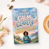 Teen Guide to Calm, Clarity, and Confidence product image 11 showing printed book details for screen-free reading and learning