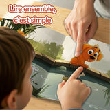 The Dog and His Reflection French-English Fable Book product image 6 showing printed book details for screen-free reading and learning