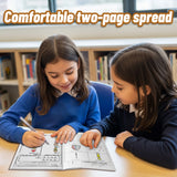 My Alphabet Workbook: Interactive Letters product image 7 showing printed book details for screen-free reading and learning