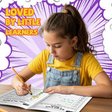 My Alphabet Workbook with fluency dice and phonics practice