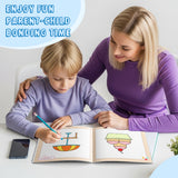 Kids First Coloring and Drawing Dot-to-Dot Book product image 6 showing printed book details for screen-free reading and learning