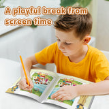 Find the Difference Puzzle Book for Kids product image 7 showing printed book details for screen-free reading and learning