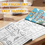 A-Z letter practice pages for kindergarten readiness
