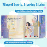 Children's bilingual story book for comprehension discussion and language learning
