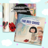 Ages 6-10 English-Spanish fairy tale book for guided screen-free reading