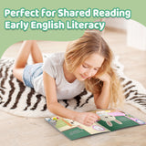 Early English Literacy Bunny 10-Book Set product image 7 showing printed book details for screen-free reading and learning