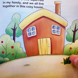 Daily Fun Stickers: Home Sweet Home product image 7 showing printed book details for screen-free reading and learning
