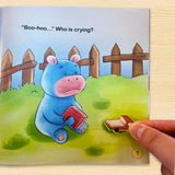 Daily Fun Stickers: I Won't Cry product image 7 showing printed book details for screen-free reading and learning