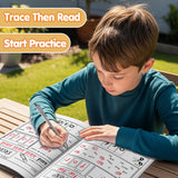 Bubble Words Workbook for Kids, Early Reading Activity Book with Short Word Recognition, Sight Word Practice, Trace and Write Activities, and Fun Literacy Learning