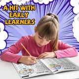 Interactive sight word activity book for kindergarten literacy
