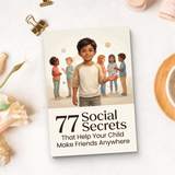 77 Social Secrets to Help Your Child Make Friends product image 10 showing printed book details for screen-free reading and learning