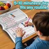 Alphabet Worksheets: Trace Read Copy product image 7 showing printed book details for screen-free reading and learning