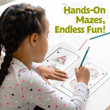 Maze Game, Find Your Way Out Activity Book for Kids Ages 3–6, Early Learning Maze Puzzle Book with Pathfinding Fun, Problem Solving, Visual Thinking, and Preschool Skill Building
