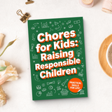 Chores for Kids Raising Responsible Children product image 11 showing printed book details for screen-free reading and learning