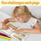 Kids Find the Difference Challenge Book product image 7 showing printed book details for screen-free reading and learning