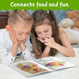 Fruit Rainbow Colors Picture Book for Toddlers product image 6 showing printed book details for screen-free reading and learning