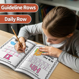 Children's ABC Writing Book product image 6 showing printed book details for screen-free reading and learning