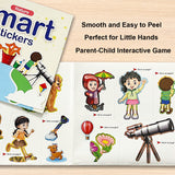 Smart Stickers: Nature product image 7 showing printed book details for screen-free reading and learning