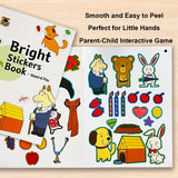 Bright Stickers Book: Match and Play product image 7 showing printed book details for screen-free reading and learning