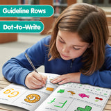 Alphabet Preschool Workbook: Color Trace Find product image 6 showing printed book details for screen-free reading and learning