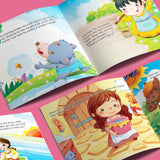 Selected Fairy Tales 30-Book Set for Kids product image 7 showing printed book details for screen-free reading and learning