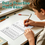Spring Math Practice Workbook Set: Addition to Division product image 7 showing printed book details for screen-free reading and learning