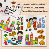 Bright Stickers Book: Fun with Shapes product image 7 showing printed book details for screen-free reading and learning