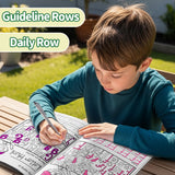 Letter Hunt Worksheets for Pre-K product image 6 showing printed book details for screen-free reading and learning